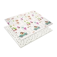Double-sided Children THERMO PLAY MAT 180-200cm Foldable WILD ANIMALS AVENUE